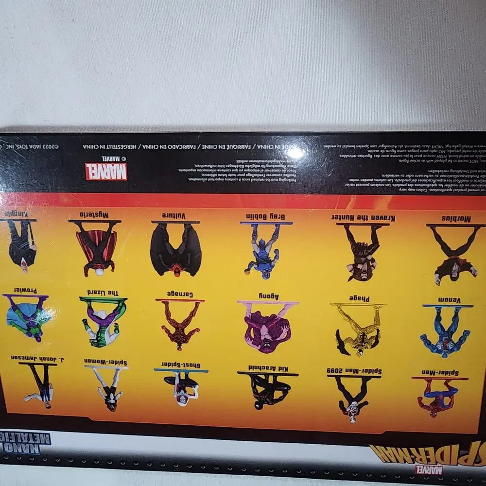 Spider-Man diecast figures Nano metalfigs series 9